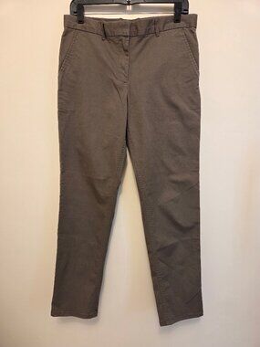 GAP Women’s Broken-In Straight Mid-Rise KHAKIS, New Army Green Pants - 6R